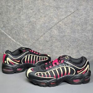 Size 7 - Nike Air Max Tailwind 4 Men's Running Shoes Black Team Gold‎ Red
